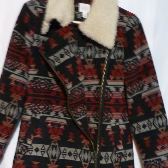 Sun & Shadow Jackets & Blazers - Sun & Shadow Tribal Jacket Coat Nordstrom Medium